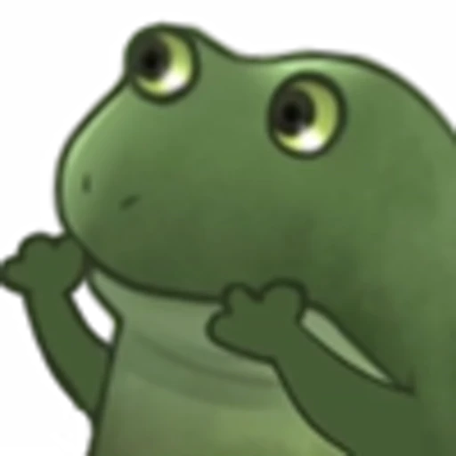 🤗 Эмодзи «Worry Frog Emoji» для Telegram