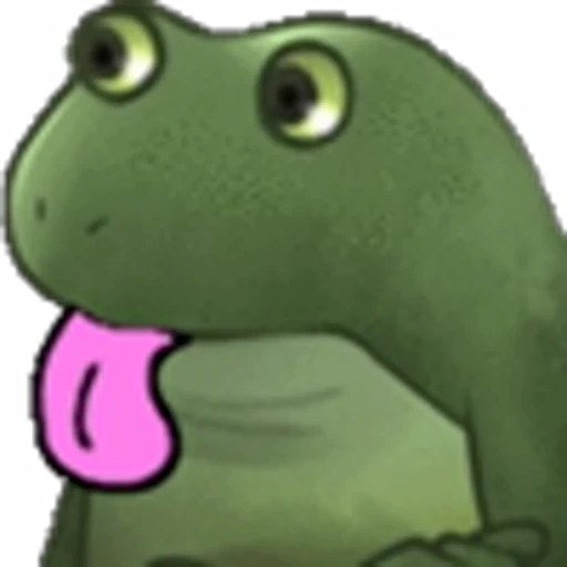 😜 Эмодзи «Worry Frog Emoji» для Telegram