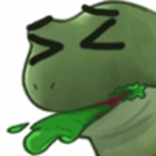 🤮 Эмодзи «Worry Frog Emoji» для Telegram