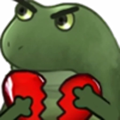 💔 Эмодзи «Worry Frog Emoji» для Telegram