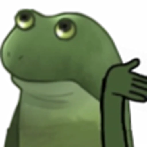 🫥 Эмодзи «Worry Frog Emoji» для Telegram