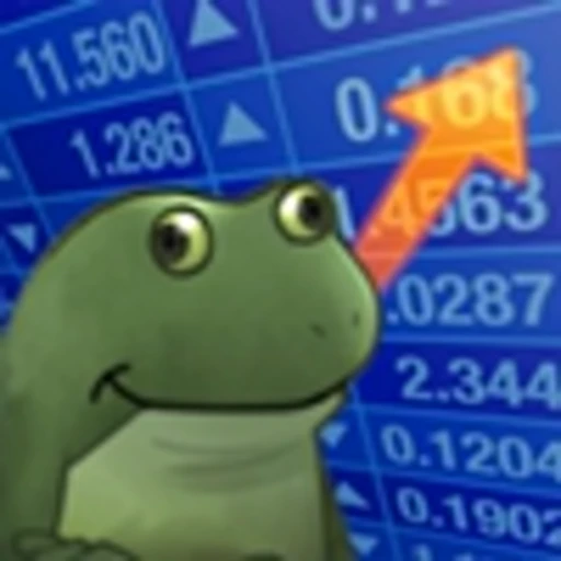 📈 Эмодзи «Worry Frog Emoji» для Telegram