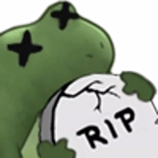 😵 Эмодзи «Worry Frog Emoji» для Telegram