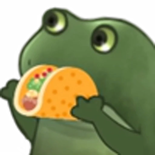 🌮 Эмодзи «Worry Frog Emoji» для Telegram