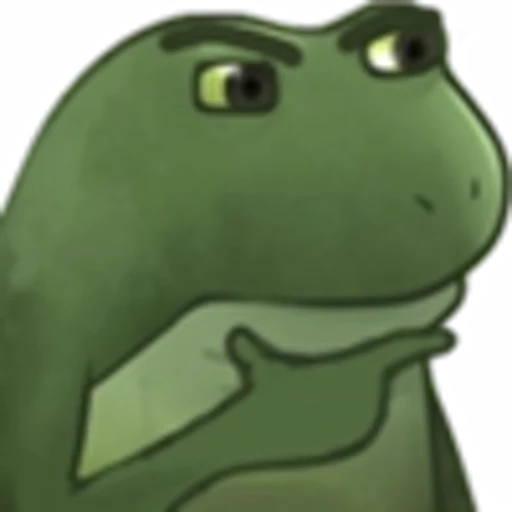 🤔 Эмодзи «Worry Frog Emoji» для Telegram