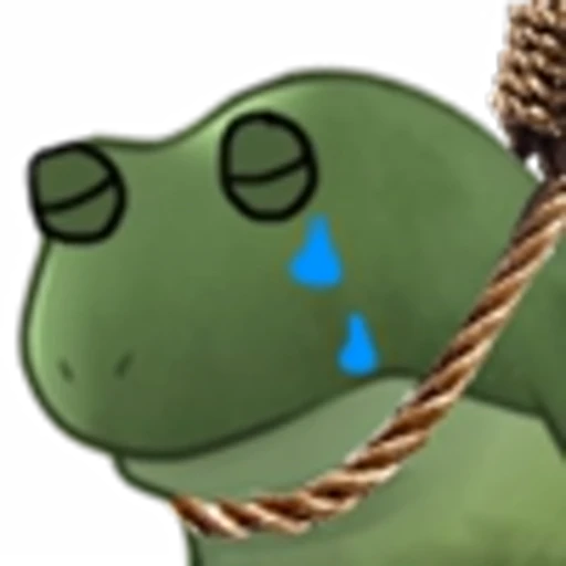😞 Эмодзи «Worry Frog Emoji» для Telegram