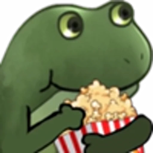 🍿 Эмодзи «Worry Frog Emoji» для Telegram