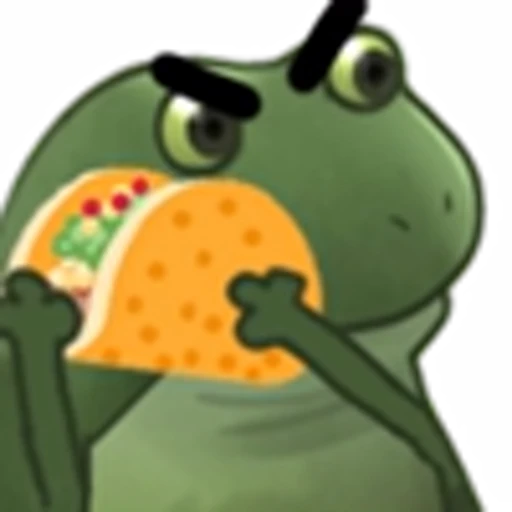 🌮 Эмодзи «Worry Frog Emoji» для Telegram