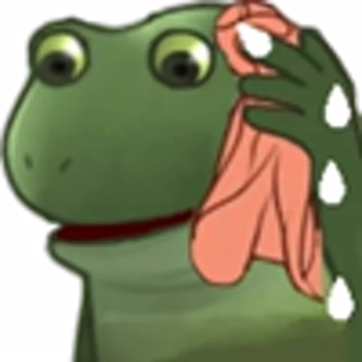 😓 Эмодзи «Worry Frog Emoji» для Telegram