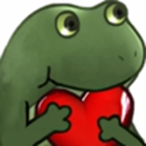 ❤️ Эмодзи «Worry Frog Emoji» для Telegram
