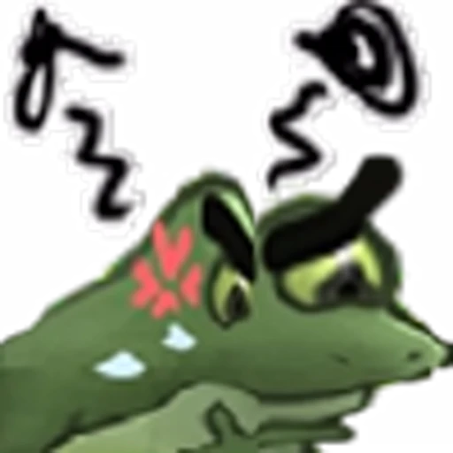 😤 Эмодзи «Worry Frog Emoji» для Telegram