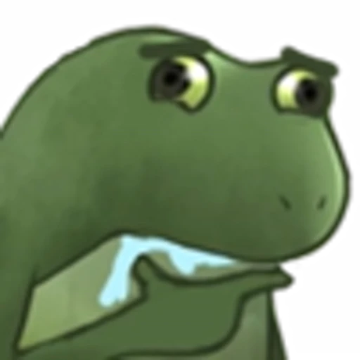 🤔 Эмодзи «Worry Frog Emoji» для Telegram