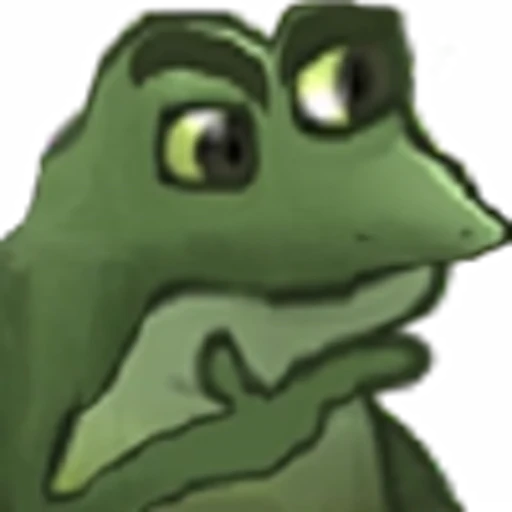 🤔 Эмодзи «Worry Frog Emoji» для Telegram