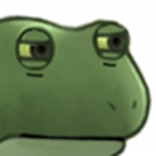 😑 Эмодзи «Worry Frog Emoji» для Telegram