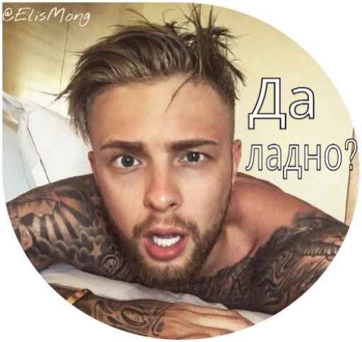 😳 Стикер «Wow! Elis Mong!» для Telegram