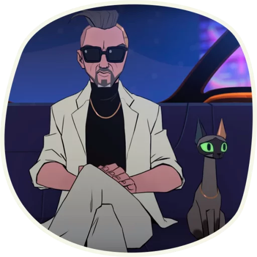 😎 Стикер «ju-ju» для Telegram