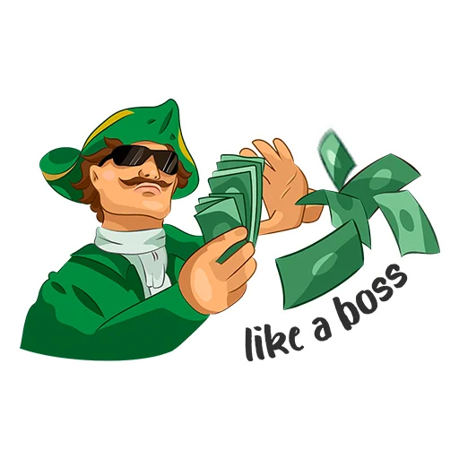 😎 Стикер «Покупай с» для Telegram