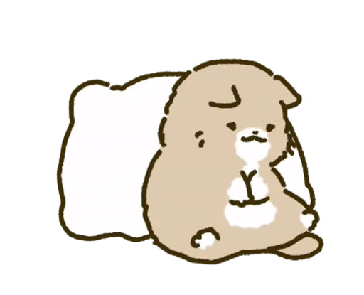 ☺️ Стикер «White Paw Miyao» для Telegram