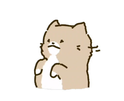 ❌ Стикер «White Paw Miyao» для Telegram
