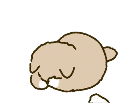 😞 Стикер «White Paw Miyao» для Telegram