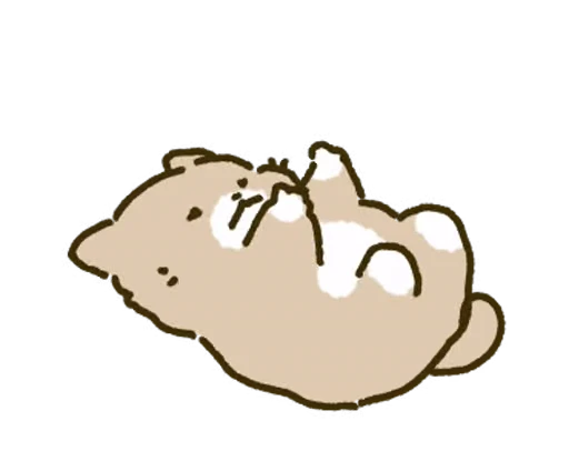 💪 Стикер «White Paw Miyao» для Telegram