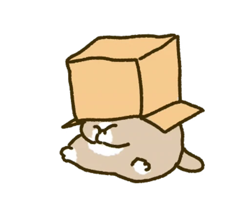 📦 Стикер «White Paw Miyao» для Telegram