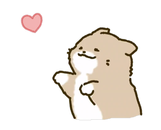 😘 Стикер «White Paw Miyao» для Telegram