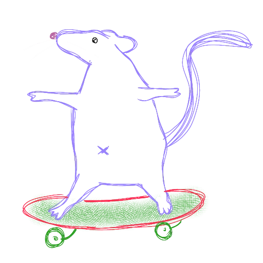 🐭 Стикер «Рисунки» для Telegram