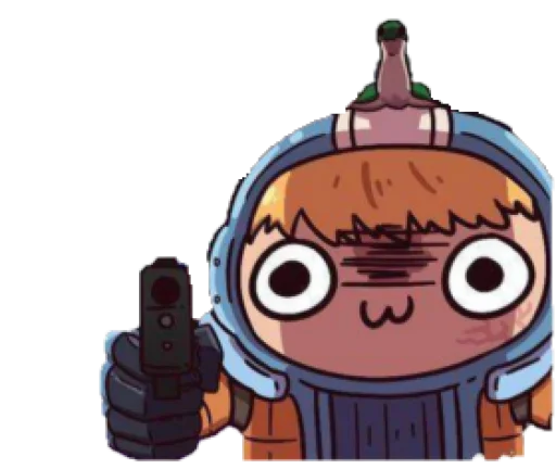 Стикерпак weird stuff для Telegram