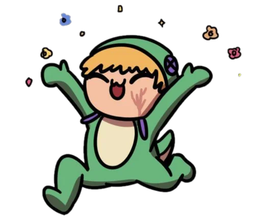 🥳 Стикер «weird stuff» для Telegram