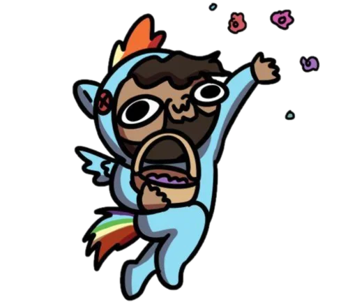 🤪 Стикер «weird stuff» для Telegram