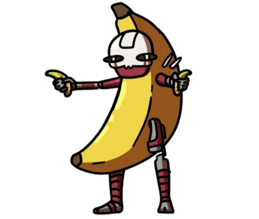 🍌 Стикер «weird stuff» для Telegram