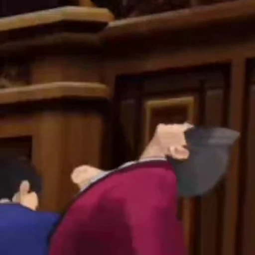 👊 Стикер «Ace Attorney for ur soul» для Telegram