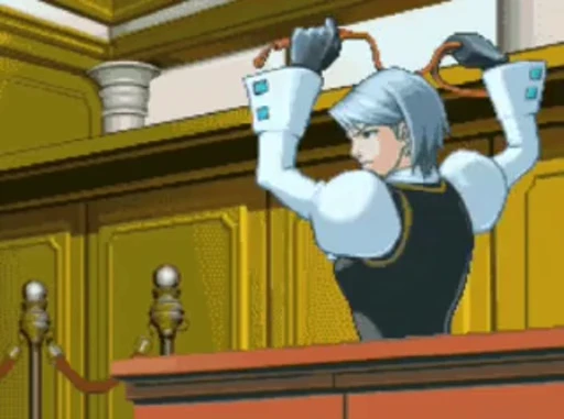 😡 Стикер «Ace Attorney for ur soul» для Telegram