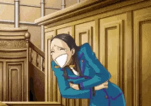 😂 Стикер «Ace Attorney for ur soul» для Telegram