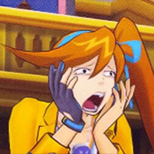 😨 Стикер «Ace Attorney for ur soul» для Telegram