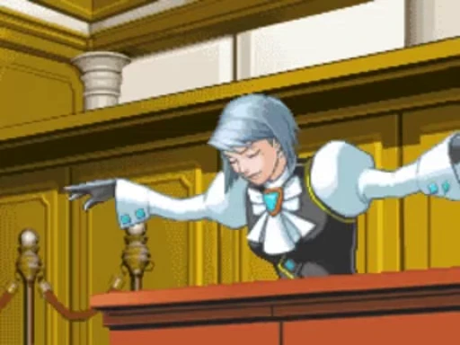 😉 Стикер «Ace Attorney for ur soul» для Telegram
