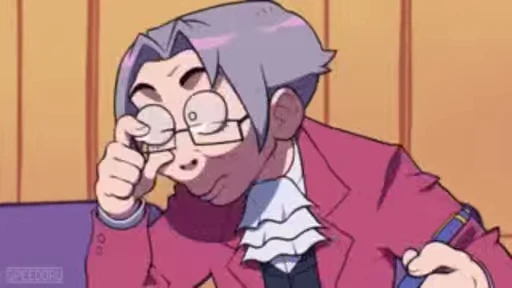 🥵 Стикер «Ace Attorney for ur soul» для Telegram