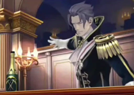 🍷 Стикер «Ace Attorney for ur soul» для Telegram