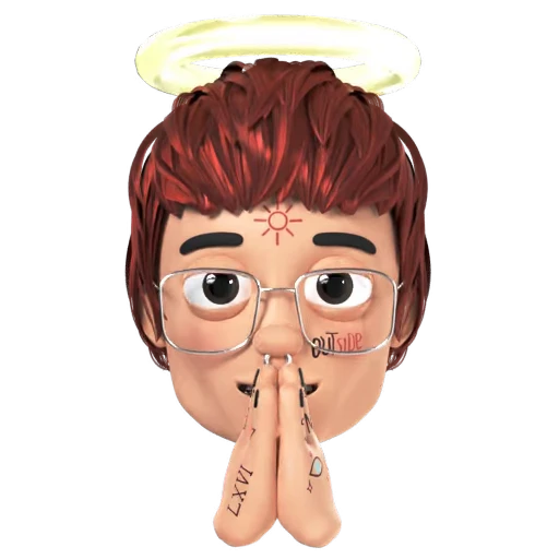 🙏 Стикер «LOVV66» для Telegram