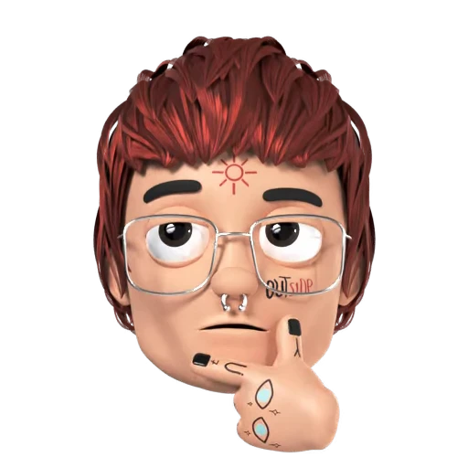 🤔 Стикер «LOVV66» для Telegram