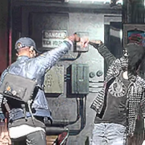 👯‍♀️ Стикер «Watch Dogs» для Telegram