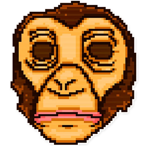 🙉 Стикер «HotlineMiami» для Telegram