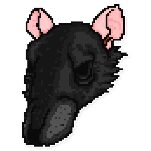 🐀 Стикер «HotlineMiami» для Telegram