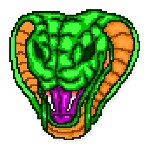 🐍 Стикер «HotlineMiami» для Telegram