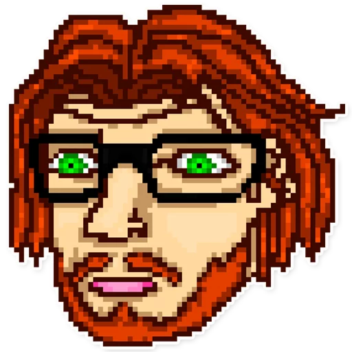 😛 Стикер «HotlineMiami» для Telegram