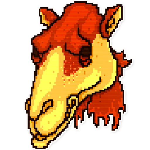 🐪 Стикер «HotlineMiami» для Telegram