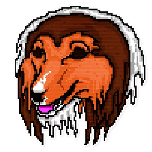 🐕 Стикер «HotlineMiami» для Telegram