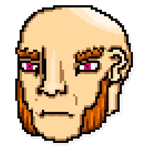 😠 Стикер «HotlineMiami» для Telegram