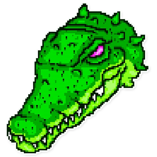 🐊 Стикер «HotlineMiami» для Telegram